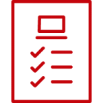 An icon of a checklist