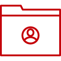 Folder of a person's data
