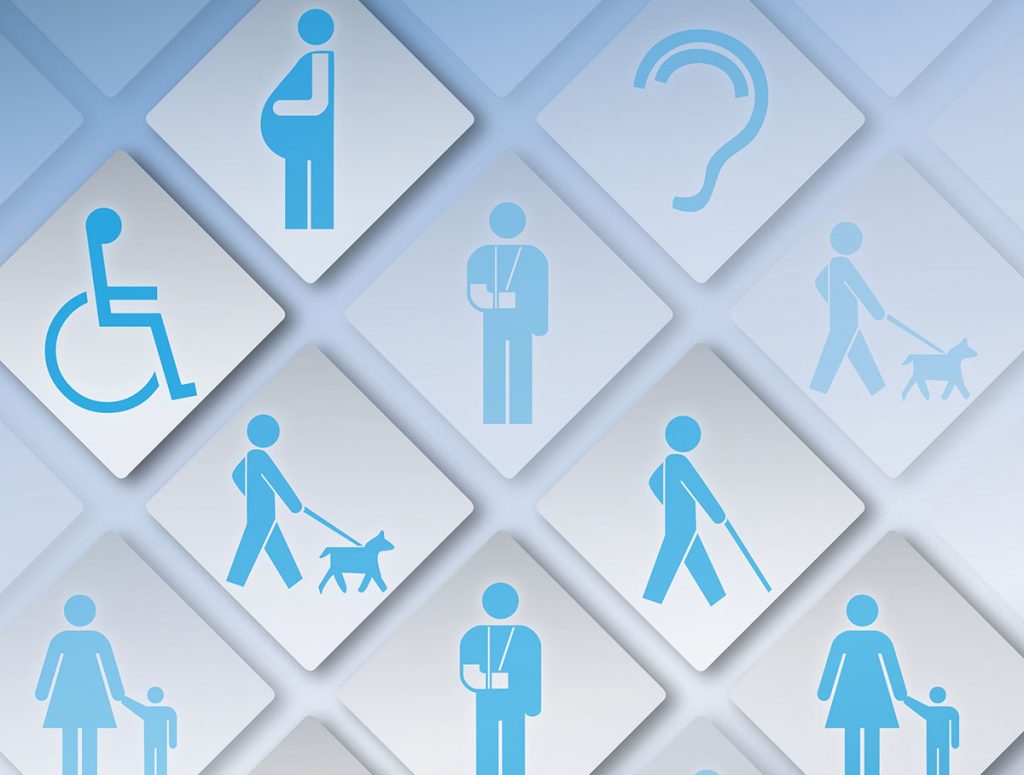 Accessibility symbols